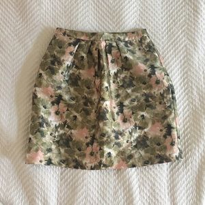 New J.Crew Collection Floral Skirt Size 2